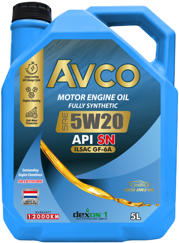 AVCO SAE 5W20 API SN