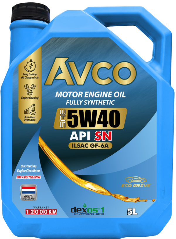 AVCO SAE 5W40 API SN