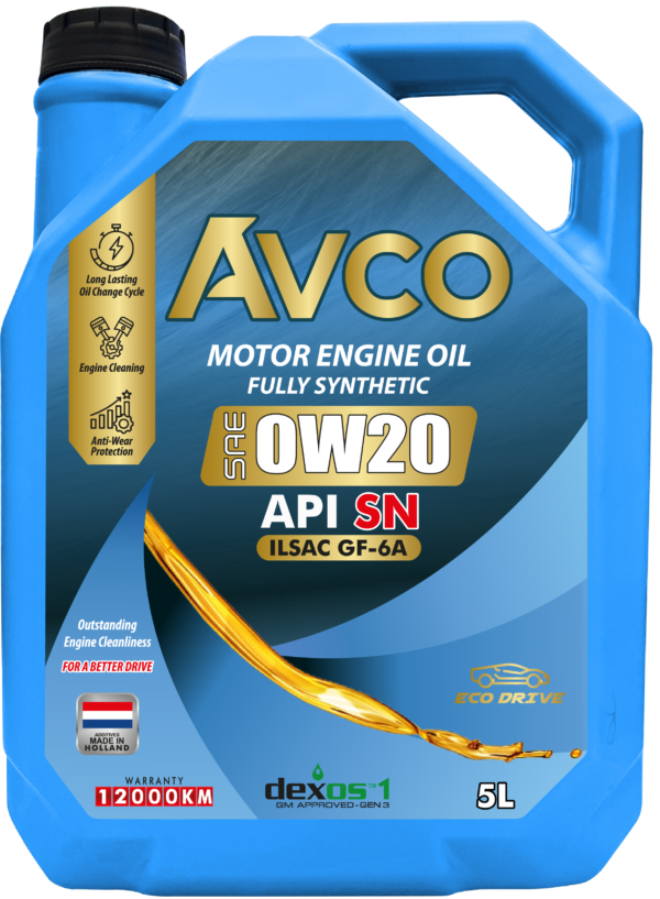 AVCO SAE 0W20 API SN